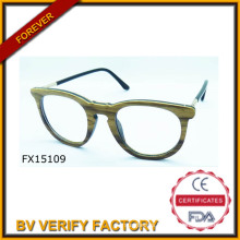 Trade Assurance 2015 Round Frame Bamboo Sunglasses (FX15109)